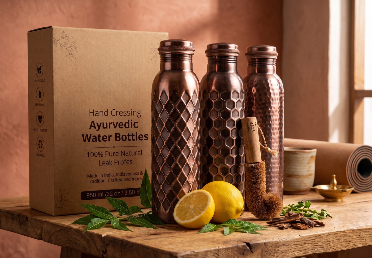 Copper Water Bottle