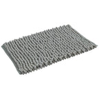Cotton Polyester Popcorn Bath Rug, 17X24 Inches, Green, Polyester Cotton Bath Mat, Anti Skid, Soft & Absorbent Bathroom Rug for Shower, Tub & Entryway