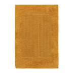 Savi Home Bath Mat Rug, 17X24 Inches, Mustard, 100% Pure Cotton, Super Soft Bath Rugs, Plush & Absorbent, Hand Tufted Heavy Weight Construction, Full Reversible Step Out Rug