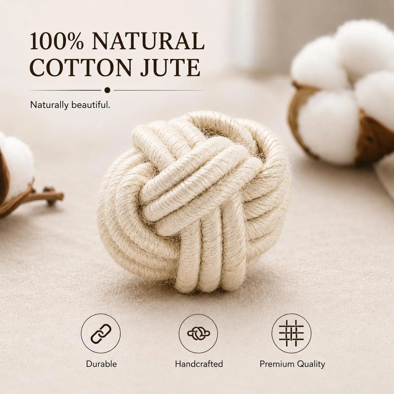 Artisan Handcrafted Cotton Napkin Rings Set of 50, Rustic Farmhouse Coastal Table Decor, Beach House Dining, Bohemian Linen Holder for Dinner Parties & Everyday Use (Off White) - ALPHA Living HOME