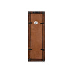 Jharokha Wooden Wall Panels with Mirror – Set of 2 (12”×4”)