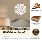 Rustic Wooden Wall Panels – White Antique Finish (12”×12”)