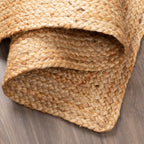 Natural 3x5 Inches Jute Braided Reversible Table Jute Placemats