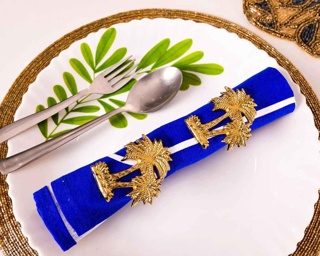 ALPHA Living HOME Metal Napkin Rings Set of 12 - Gold Mobius Design for Table Decor, Elegant Napkin Holders for Dinner, Wedding, Party, Holiday, Thanksgiving, Christmas & Everyday Use