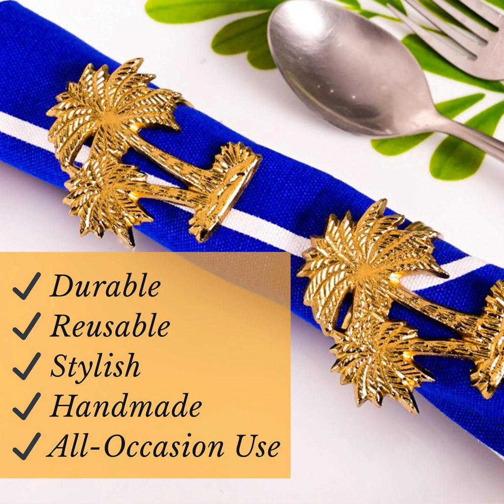 ALPHA Living HOME Metal Napkin Rings Set of 12 - Gold Mobius Design for Table Decor, Elegant Napkin Holders for Dinner, Wedding, Party, Holiday, Thanksgiving, Christmas & Everyday Use
